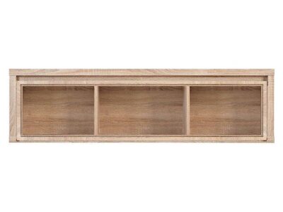 Corp suspendat cu vitrina Kaspian SFW1W/140 (stejar sonoma)