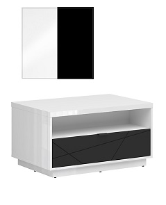 Masuta de cafea Forn LAW1S -AN (alb lucios /negru mat)