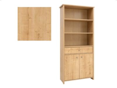 Biblioteca Porto REG2D1S-B -STOC (stejar burlington)