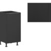 SOLE L6, NEGRU--NEGRU MAT , D_40_ _82.a