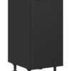 SOLE L6, NEGRU--NEGRU MAT , D_40_ _82_L ; 1