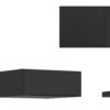 SOLE L6, NEGRU--NEGRU MAT , NO_60_ _23_O.a